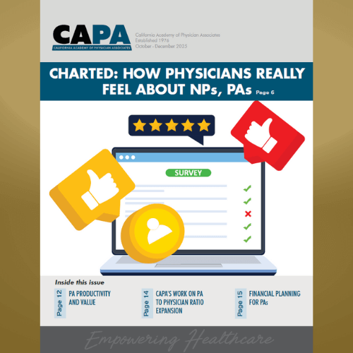 Cover of the CAPA magazine Fall 2025 edition